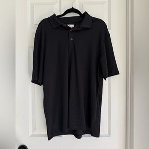 Grand Slam Performance Black Polo Shirt